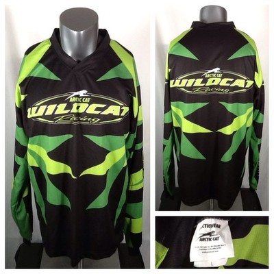 Arctic Cat Arcticwear Snowmobile Jersey (Large) Moto Snowcross Polyester