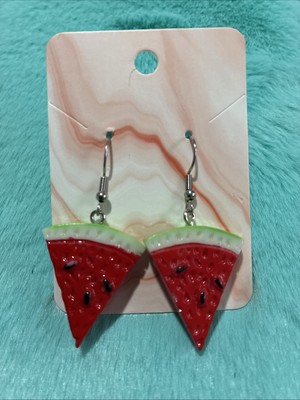 Stylish Watermelon Earrings. Unique, Party, Cute, Festive, Casual