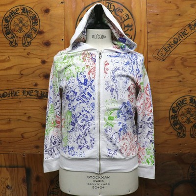 Chrome Hearts Dagger Zip Parka Multicolor White Gr.S Gr.