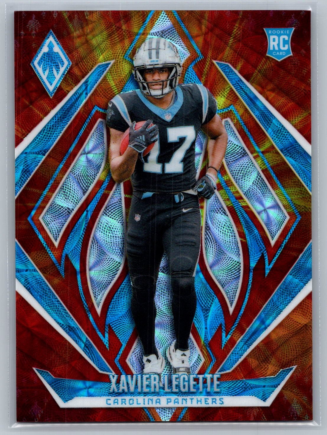 Xavier Legette 2024 Phoenix Rookie Fireburst /350 (c) #249