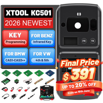 2026 XTOOL KC501 IMMO Auto Key Programming For Mercedes Infrared Key for VW/BMW