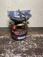 Vintage Coleman Peak 1 Model 400 Backpack Stove 1979 Brown – Tested & Working