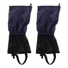 2 Pcs Outdoor Snow Footwear Leg Gaiters Shoe Cover for Backpacking