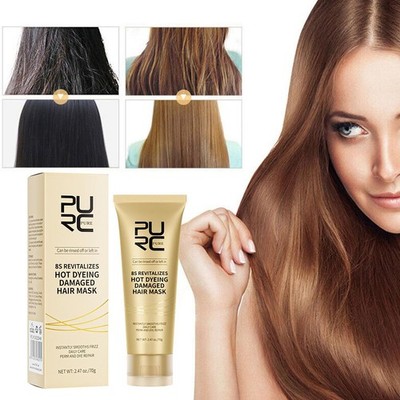 70 ml Magische Keratin Haarkur Maske 5 Sekunden Haarreparatur Schäden L4R8 UK