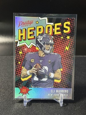 Eli Manning 2020 Panini Prestige #HE-EM Heroes New York Giants A/3/5