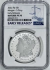 2022 $1 Fiji 1 Oz Silver Morgan Dollar S Privy NGC Reverse Proof PF 70 ER PF70