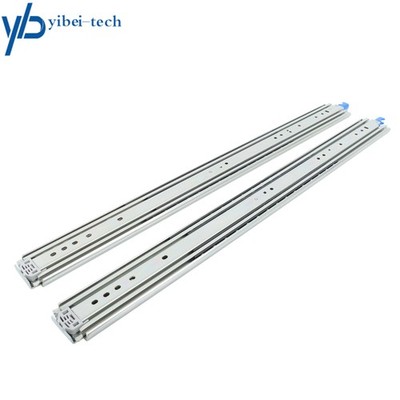 1 Pair Locking Drawer Slides 32'' Full Extension & Lock 500 lb Load Capacity