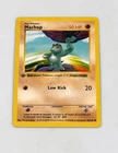 1st Edition Machop Pokemon Card 1999 Base Set Wizards of the Coast
