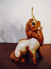 VINTAGE WINDSTONE EDITIONS MALE KI-RIN UNICORN DRAGON, NORTH HOLLYWOOD CA.