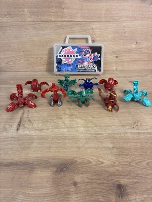 Vintage 2007 Bakugan Battle Brawlers Battle Pack Case 9 Bakugan Figuren Lot 