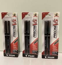 Three Pack With 2 Each Precise V5 Premium Rolling Ball Pens 0.5 mm