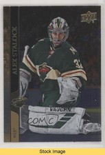 2020-21 Upper Deck Silver Foil Alex Stalock #92 READ 5x5