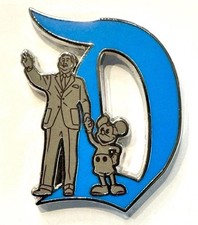 Disneyland Magic Key Pin 2025 70th Anniversary Hidden Disney Walt Mickey Statue