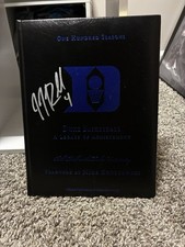 Coach Krzyzewski & JJ Redick Auto Duke Basketball “A Legacy of Achievement” Book