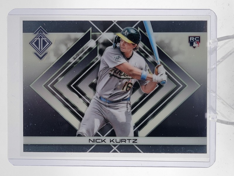 NICK KURTZ 2025 TOPPS TRANSCENDENT CHROME VARIATION #5 ATHLETICS Q2091