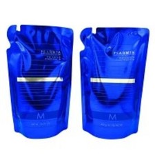 Milbon Plarmia Hair Serum Shampoo M  Treatment M 400ml Set   Aging Hair Care