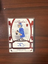 2023 Flawless Tommy DeVito Rookie Gem Signatures Ruby Auto 03/20 RC SSP