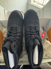 Timberland Premium 6 Inch Waterproof Leather Lace-Up Boots Black UK 5.5