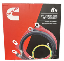 CMNIKT4 Installation Cable Kit for 4000 Watt and 5000 Watt Inverters 6ft Exte...