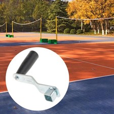 Tensioner Handle Metal Easy Setup Replacement Hand Crank for Badminton Post