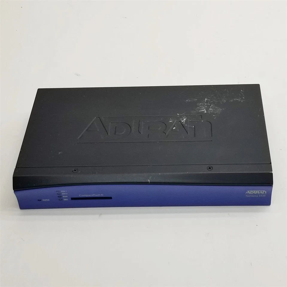 Router de red de acceso modular Adtran Netvanta 3430 2da generación 1202820G1 con T1/DBU Foto 2 de 4