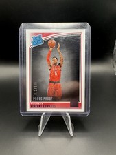 2018-19 Panini Donruss - Rated Rookies Vincent Edwards #165 Press Proof...
