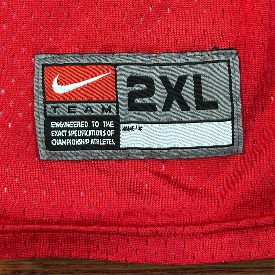 Nike Team Cornell University Player Issued Reversible Basketball Practice Jersey - Image 3 of 4