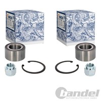 2X Vaico RADLAGER-SATZ Radlager Vorne Passend FüR Opel Corsa Peugeot 208