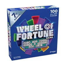 New - Pressman Toy Wheel of Fortune Game - 7th Edition - Ages 8+ | 2-4 players
