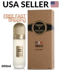 French Tobacco by Ibraheem Al Qurashi 200ml EDP Perfume, USA SELLER 🇺🇸
