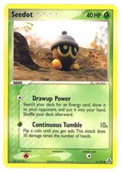 Seedot 61/92 EX Legend Maker Common Pokemon Card
