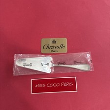 PELLE  TARTE  CHRISTOFLE MALMAISON METAL ARGENTE  26 CM NEUVE BLISTER FERMÉ