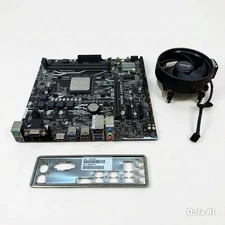 Asus Prime A320M-K Motherboard & AMD Ryzen 3 3100 IO Shield CPU Cooler FREE P&P