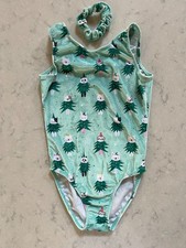 Destira Christmas leotard with matching scrunchie Size CL - fits CM 