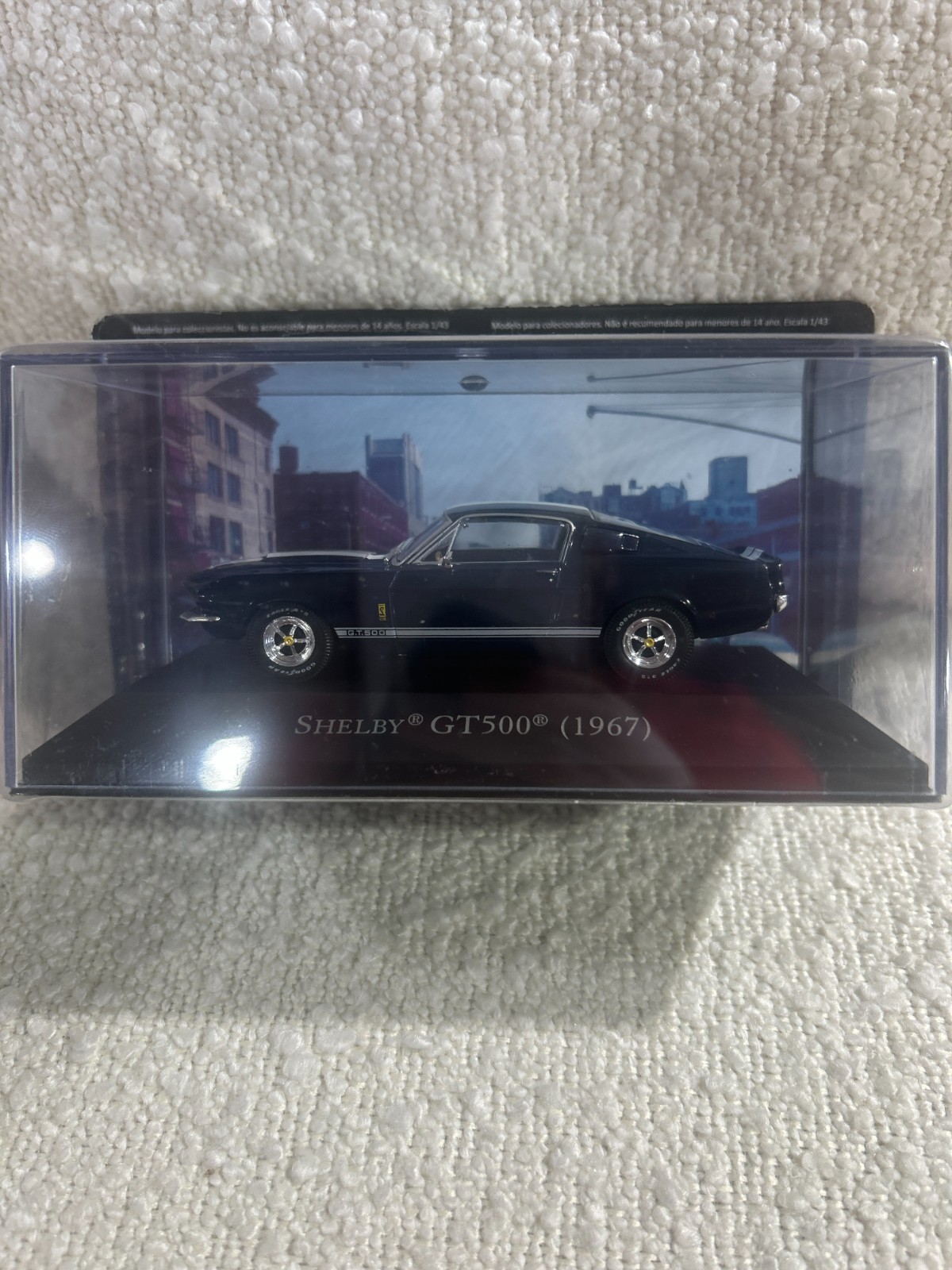 Muscle Car Shelby GT500 1967 de Collection Miniature 1:43 en Métal Injecté
