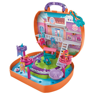 My Little Pony Mini Magic World Mini Creation Port-Pony Bay Creative Set Sunny