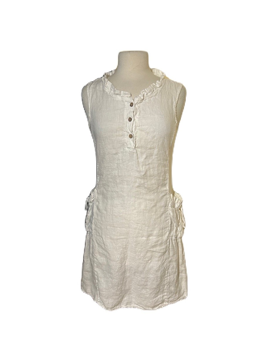 knee length dresses for ladies Corsica Italian Linen Weekender Dress main image 1