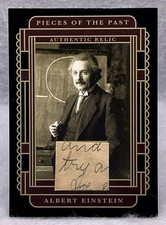 2025 Pieces Of The Past One Time Series Albert Einstein Handwritten Relic