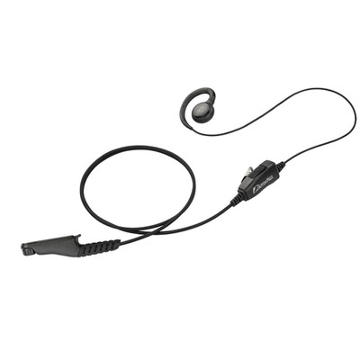 Arrowmax Swivel Style Braided Cable Earpiece PTT for Motorola R7 MXP600 ION APX