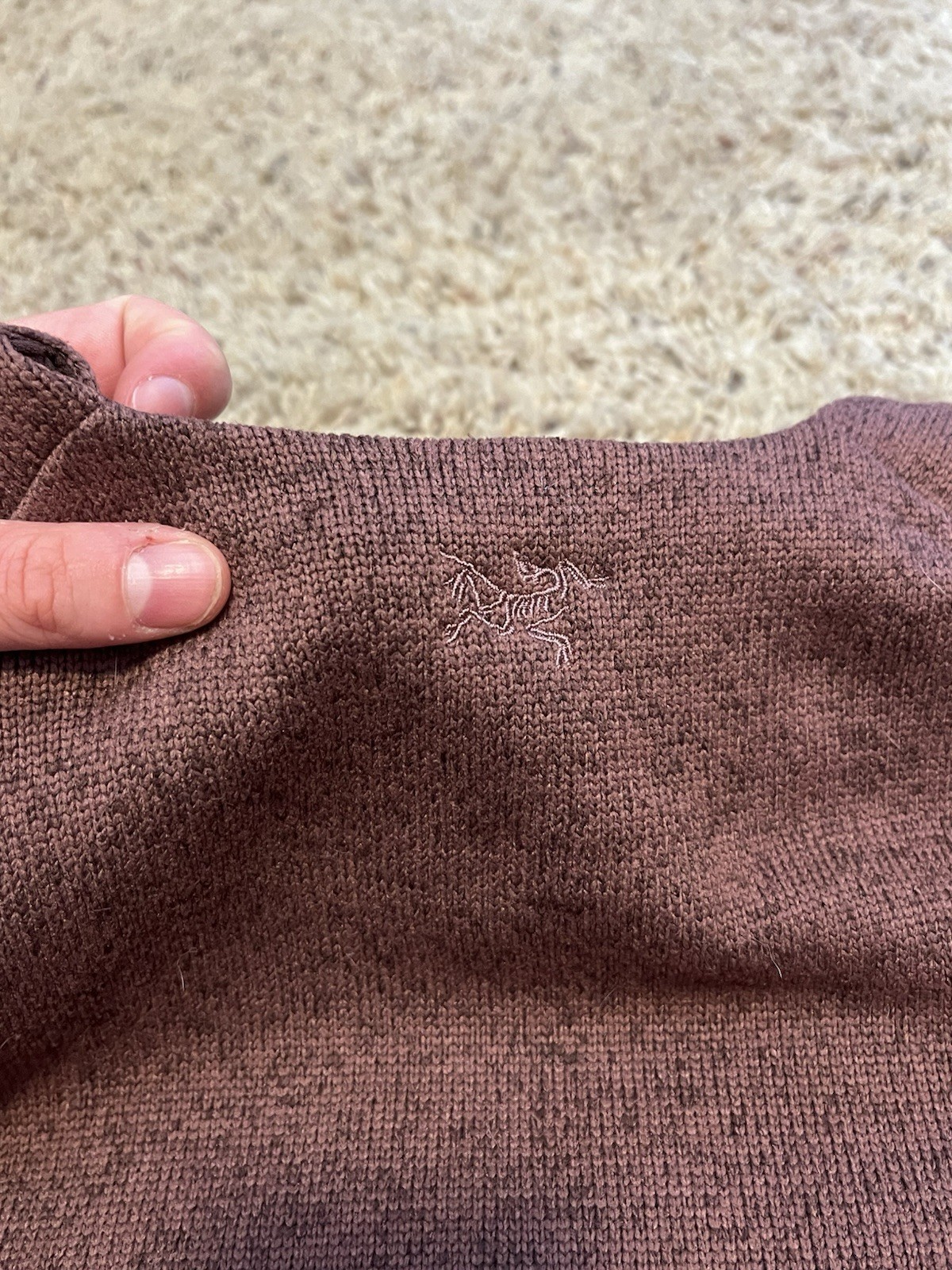 Giacca maglione donna Arc'teryx Covert taglia S maglia pullover pile performance