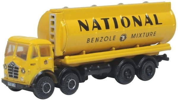 Foden Fg Zylindrischer Tankwagen Benzole 1:148 MaßStab Oxford Diecast NFG015-image
