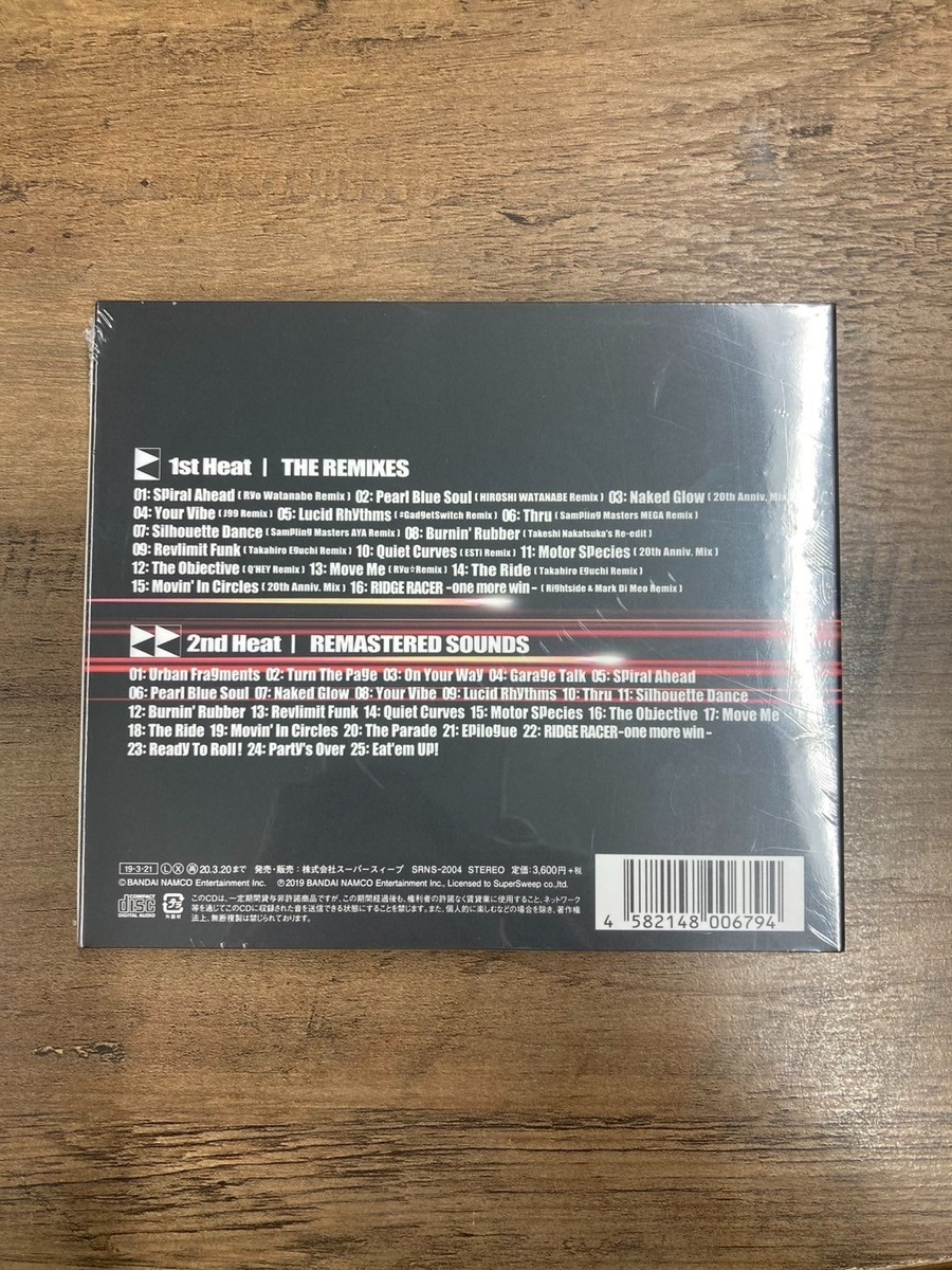 R4 THE 20TH ANNIV. SOUNDS CD RIDGE RACER TYPE 4 Soundtrack Game