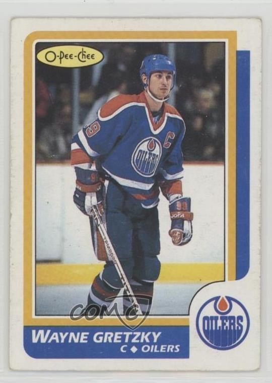 1986-87 O-Pee-Chee Wayne Gretzky #3 HOF 0o5t