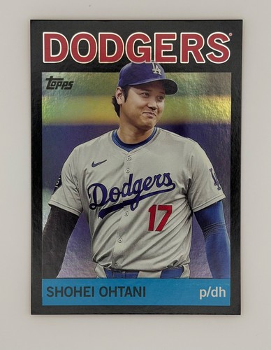 2025 Topps Archives - 1964 Topps Shohei Ohtani #17 Black Foilboard