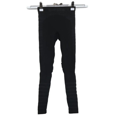Kipsta, Sportleggings, Größe: 122, Schwarz, Elasthan/Polyamid/Polyester #rfQ