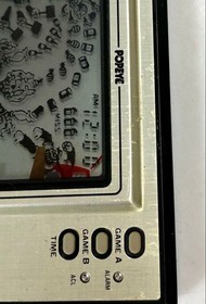 NINTENDO GAME AND & WATCH Popeye Wide Screen 1981 tested very good free shipping