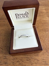Baguette Diamond Wedding Band in White Gold