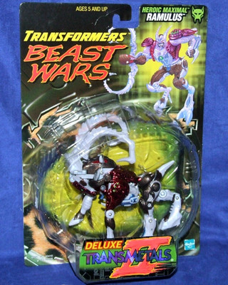 Transformers Beast Wars Deluxe Transmetals 2 Ramulus New Factory Sealed Maximal.