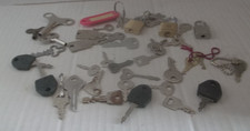 Vintage Key Padlock Lot Mixed Metal Skeleton Keys Craft 8 oz Steampunk