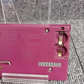 GAME WATCH Model Number HELMET NINTENDO